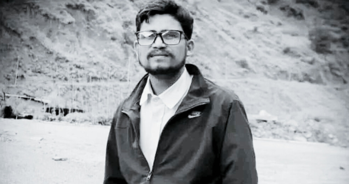 Journalist Bikram Pariyar